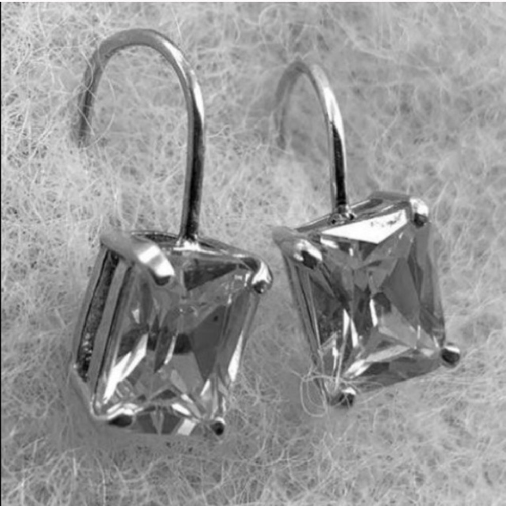 Rare Silpada Sterling Silver Rectangular Cubic Zi… - image 2